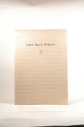 Authors : Koch, PeterBringhurst, Robert (essay); Braun, Janice (catalogue). Peter Koch, Printer. Title : Peter Koch,...