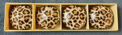 Beautiful African Animal Print Candles. There Are 2 Different Sizes Of The Candles. Hand Made In The Kingdom Of...