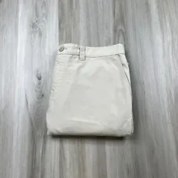 Patagonia Continental Pants Mens Size 36 Inseam 31.5” Ivory. There is some marks shown in pictures.
