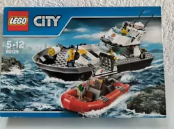 Lego City 60129 Le Bateau de Patrouille de la PoliceBoîte neuve et scellée----Lego City 60129 Police Patrol BoatThe...