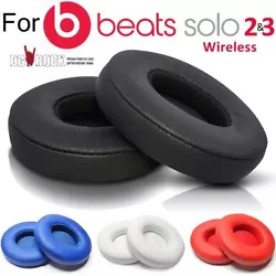 These ear pads are compatible with beats by beats Dre Solo2 Solo 3 Wireless headphones ONLY. For better adhesion we...