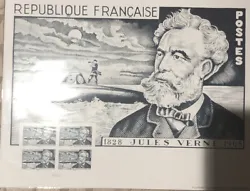 Afiche Rare Jules Verne.