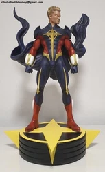 Custom Quasar Statue FS / Not XM SS Prime 1 Bowen / Marvel Comics / 12 of 100. NOTE: STATUE IS MISSING ONE OF TWO...