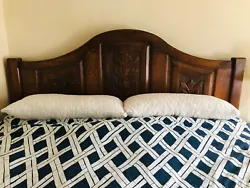 It is impossible to find wood work like this on a king sized bed.