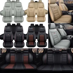 Universal fit for most sedans, SUV, trucks, vans with 5 seats,a full set of item include 2 front covers, 1 rear...