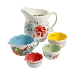 The Pioneer Woman 5-Piece Prep Set brings a touch of whimsy and fun to your space. Each piece is made of strong...