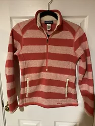 Patagonia Womens Better Sweater Half Zip Pullover Fleece Striped Size: XSGreat condition!D4