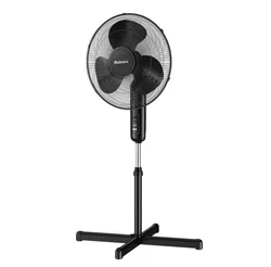 Holmes Oscillating 16” Inch Blade Whole Room Standing Fan Black.