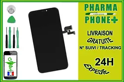 (Ecran assemblé sur châssis i Phone XS MAX OLED. Front Touch Screen Digitizer + Display Digitizer i Phone XS MAX...