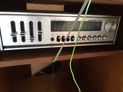 Amplificateur Tuner stéréophonique vintage Soudesign 4381 testé correct.