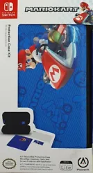Le kit comprend un protecteur décran avec applicateur et un chiffon avec le logo de Nintendo Switch. Kit de protection...