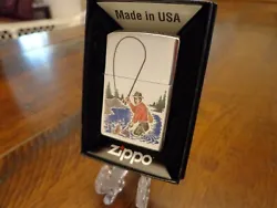 Here is a MINT IN BOX AND UNLIT ZIPPO LIGHTER.