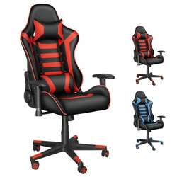 COMFORTABLE MODE - The backrest of the office racing chair can be adjusted 70°; the height of the office chair can be...