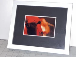 Pearl Jam concert photo 4x6 framed and matted.