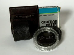 Flexable Rubber Lens Shade MM?. 3 X 3 Singh-Ray Filter ND-1G.