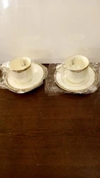 Noritake Fine Bone China. Covina.  2 Cups and  Saucers. I have others pieces from this pattern on my site.