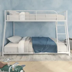 Space saving: Having convenient built-in ladders, this stylish bunk bed saves space for you. Distance Between Top and...