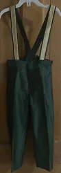 NWOT Casalina Couture Boys Emerald Green Suspendered Satin Dress Pants. Size 4. These pants are extremely well made and...