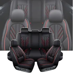 PROTECTS & LUXURIOUS: These are the perfect seat covers for your car. High-quality artificial leather and excellent...