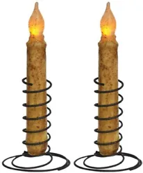 Black Wire Taper Candle Holders. Place three in a grouping, in the center of a candle ring or on a window ledge. You...