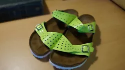 These quality sandals are in great condition.inside and out!