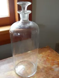 The Stopper is in a great condition and the entire bottle as well, except for one small chip on the bottom side, in a...