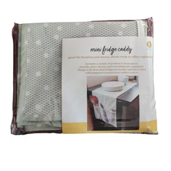 Stay organized with this Dot Fridge Caddy in a refreshing Green color. This mini organizer is perfect for storing all...