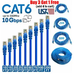 Best for use with 10/100Base-T, 1000Base-T and 10GBase-T high speed Ethernet network installation. Type: Patch cable....