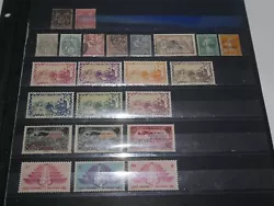 On retrouve 23 timbres neufs avec et sans charnieres et obliteres. Voici un joli lot de timbres du Levant francais....