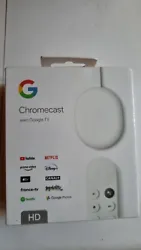 Google Chromecast avec Google TV (HD) Passerelle Multimédia - Neige.