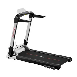 Space Saving Folding Treadmill – Folds Flat or Upright with Transport Wheels for Easy Storage. Exercise & Fitness....