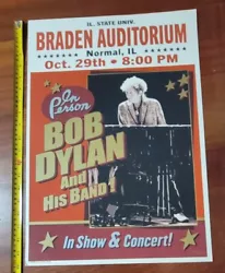 Bob Dylan Concert Poster 19