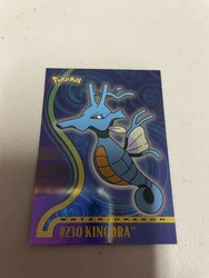 Pokemon Topps #230 Kingdra - Johto Foil Holo - LP.