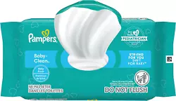 Pampers Baby Wipes clean and wipe away germs. For healthy skin use together with Pampers Baby-Dry diapers.