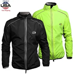1 x Cycling Windbreaker. Water Resistant, Wind Resistant: The reflective piping enhances visibility during those night...