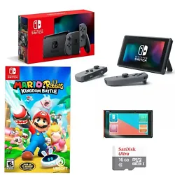 16GB Micro SD Card. Nintendo Switch console (Newest Version, Version 2 with Longer Battery Life). • Nintendo Switch...