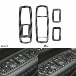 For Jeep Grand Cherokee 2011-2020. 4pcs/set Door Switch Panel Cover Trim. Peel off the cover and tape the item in the...