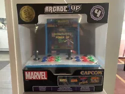 Arcade1up Marvel Superheroes countercadeBRAND NEW SEALED UNOPENED 2 player countercade.Has 4 built in games.The games...