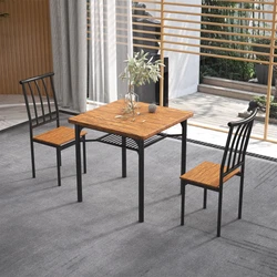 KITCHEN TABLE WITH WINE RACK: The 1.2