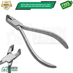 The Universal Cut And Hold Distal End Cutters are a sturdy handheld orthodontic tool designed to cut soft wire pins and...