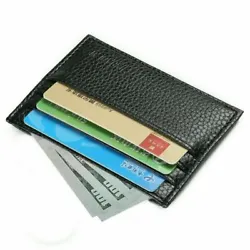 The leather card holder is designed to be slim and feels amazingly soft. ✔ MADE FROM GENUINE PREMIUM LEATHER. This...