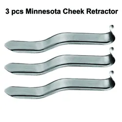 3 (Three) Minnesota Cheek Retractors. Lip Retractor 6.00