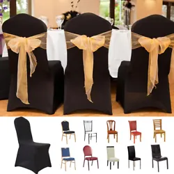 Occasion: Wedding, Party, Banquet. These spandex covers fit most banquet chairs. 50/100 Universal Wedding Chair Covers...