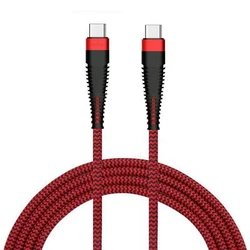 6ft Long Durable Braided Cable supports fast and PD charging. Ideal for charging and powering USB Type-C enabled...