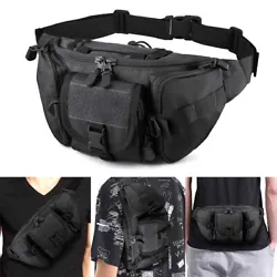 Constructed by high density 1000D nylon, scratch-resistant wear, prevent splashing water. The zippered BACK POCKET is...