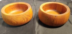 2 VTG Mid Century Danish Modern DANSK Designs IHQ Denmark Teak Wood Bowl 6”. Shipped with USPS Priority Mail.