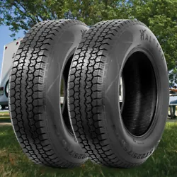 Fuel-saving Designed Trailer Tires. 2 x Trailer Tires. 8 PR Load Range C. Aspect Ratio: 75%. Excellent Traction....