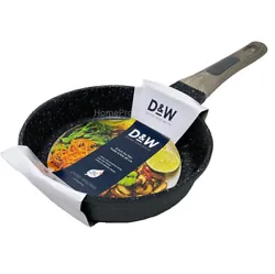 This cookware is made to. • Heavy duty aluminium body. stains to the non-stick coating. Never leave an empty pan....