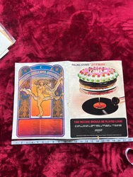 Nice original record promo poster. It does show use, bends, wrinkling, etc. 