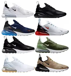 Put a bounce in your step with the Nike Air Max 270. This sneaker is especially designed for those leading a sports...